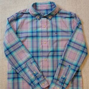 Vineyard Vines Boys Button Down - Performance